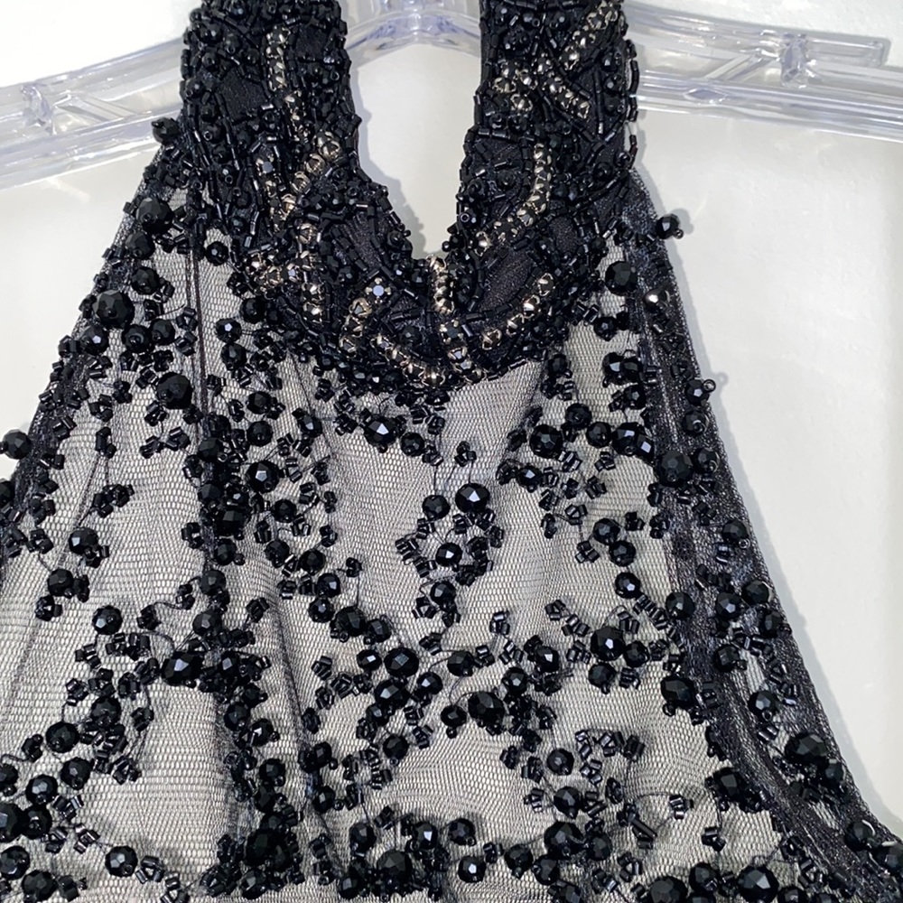 Black Sherri Hill Homecoming Dress